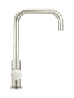 Round Kitchen Mixer Tap - PVD Brushed Nickel