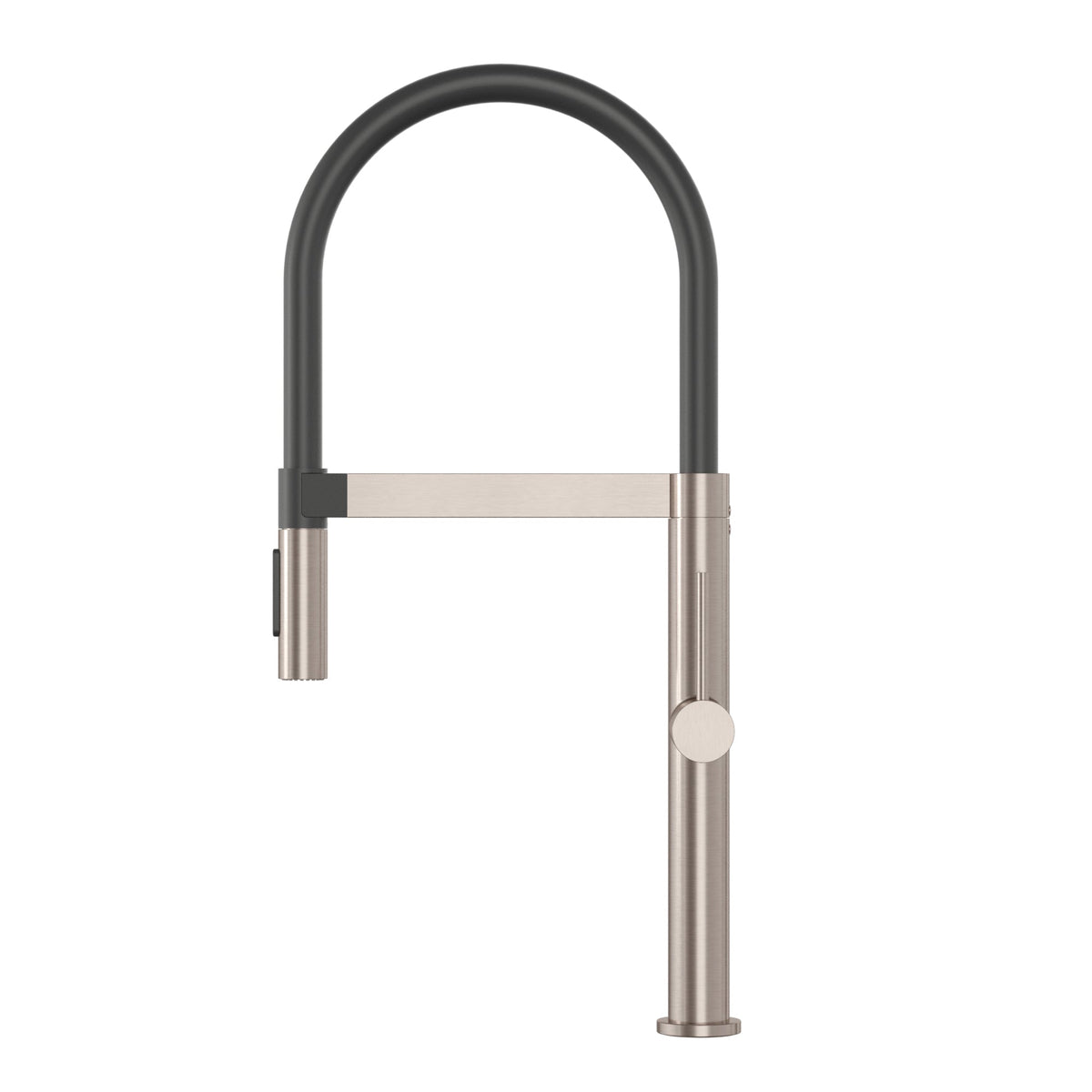 Pull Down Kitchen Mixer With Magnetic Dock - Champagne