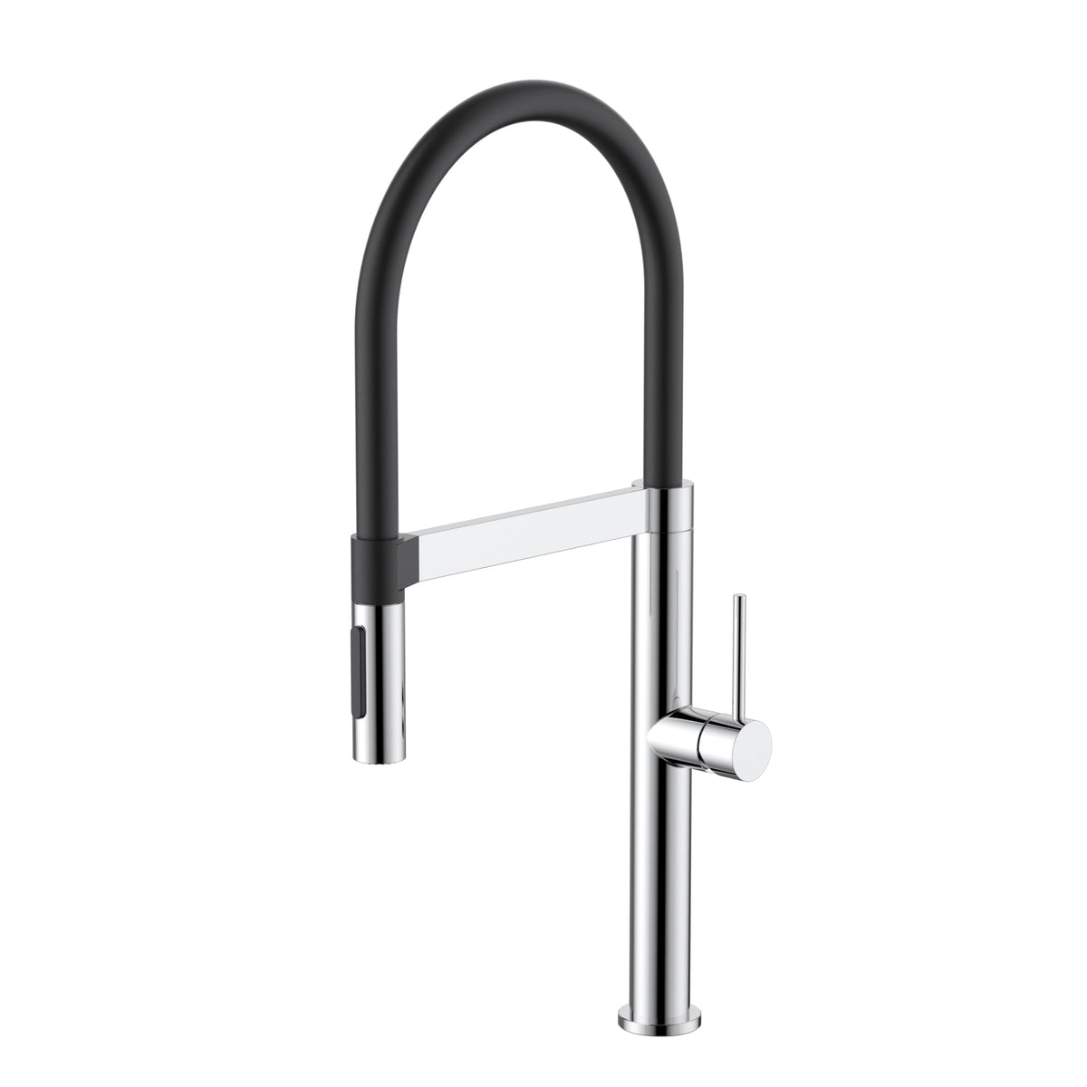 Pull Down Kitchen Mixer With Magnetic Dock - Polished Chrome