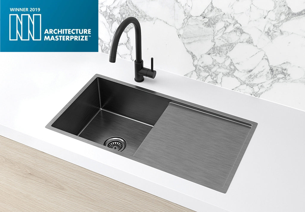 Lavello Kitchen Sink - Single Bowl & Drainboard 840 x 440 - PVD