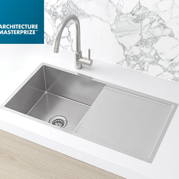 Lavello Kitchen Sink - Single Bowl & Drainboard 840 x 440