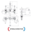 Bordeaux Basin Set line drawing