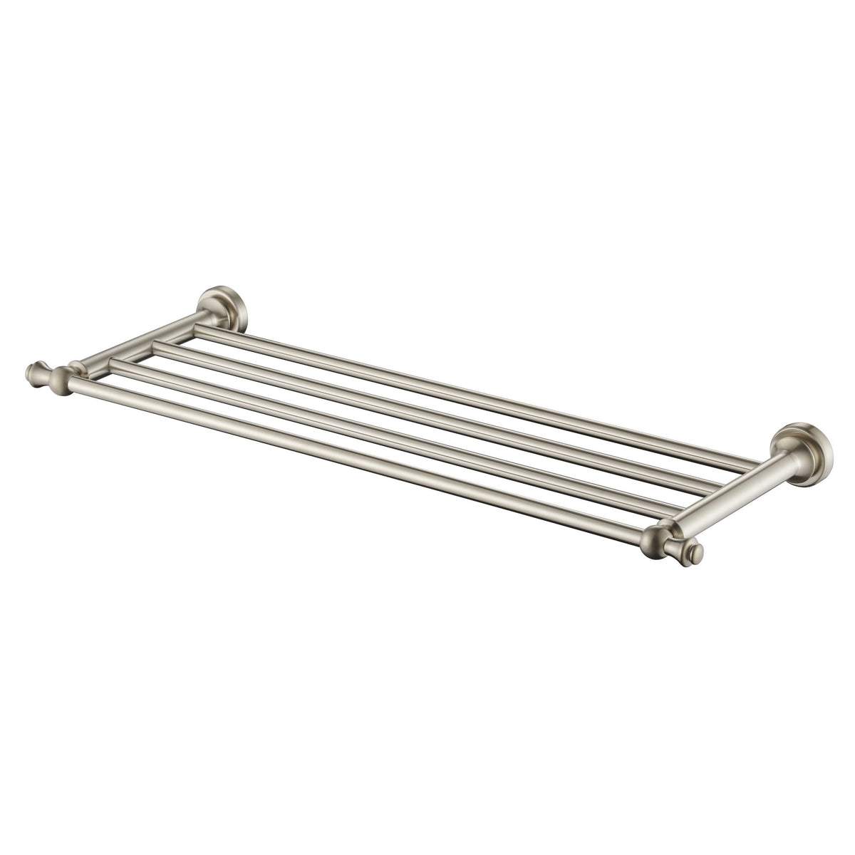 Medoc Bathroom Shelf in Brushed Nickel