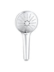 Round Hand Shower Three-Function - Polished Chrome