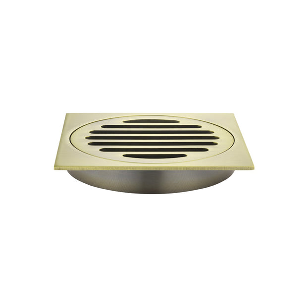 Square Floor Grate Shower Drain 100mm outlet