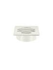Square Floor Grate Shower Drain 50mm outlet - PVD Brushed Nickel