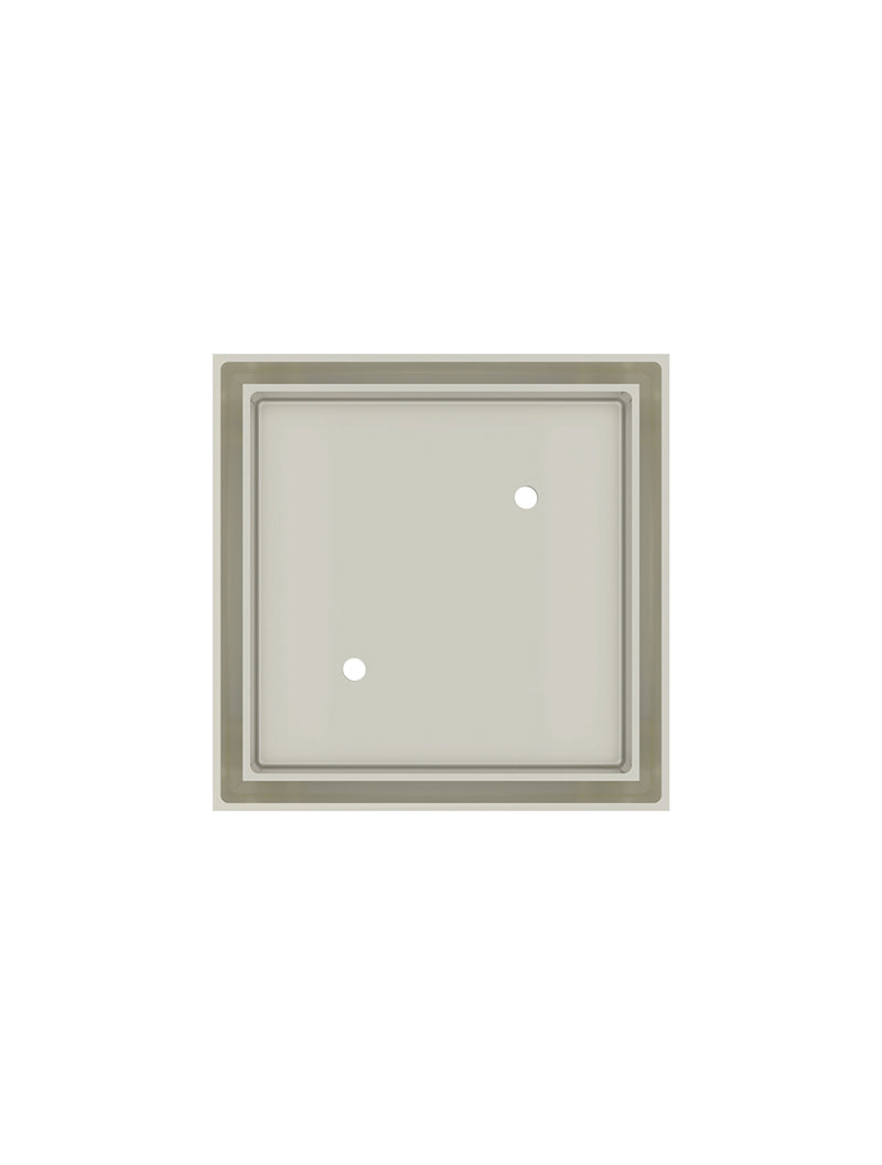 Shower Waste with Tile Insert - PVD Brushed Nickel