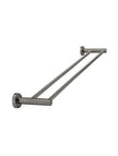 Round Double Towel Rail 600mm