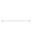 Round Double Towel Rail 900mm - PVD Brushed Nickel
