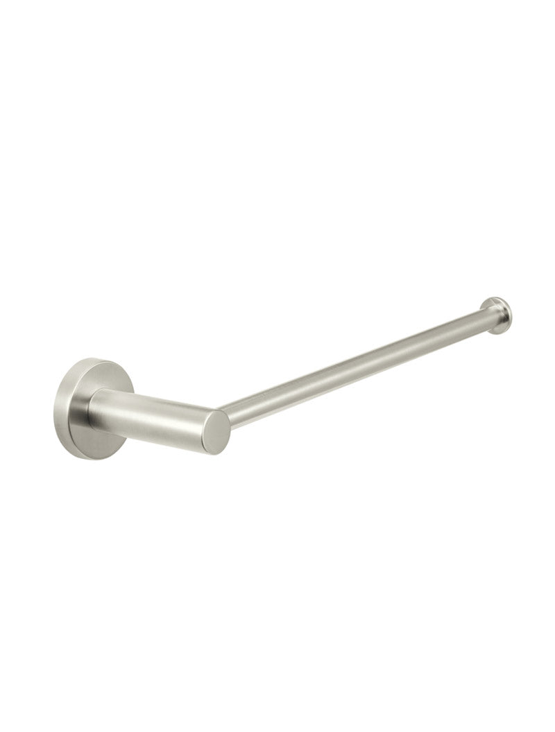Round Guest Towel Rail - PVD Brushed Nickel