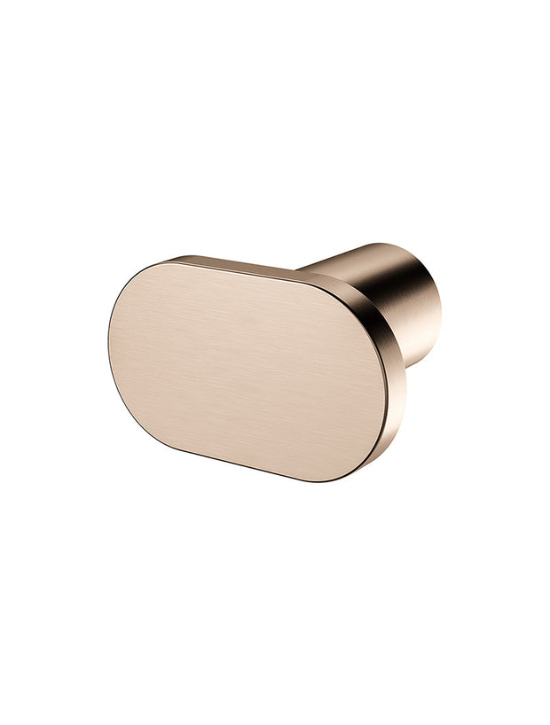 Öppen T-Pull Cabinet Handle (Brushed) - PVD Champagne