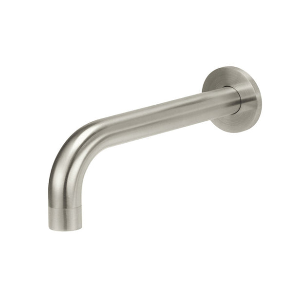 Universal Round Curved Spout - PVD Brushed Nickel
