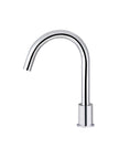 Round Hob Mounted Swivel Spout - Polished Chrome