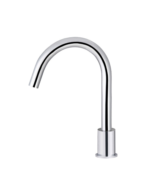 Round Hob Mounted Swivel Spout - Polished Chrome