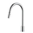 Kitchen hob spout with pull out nozzle - Brushed Nickel