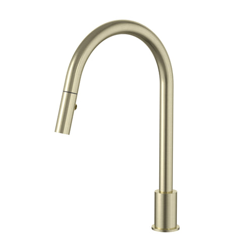 Meir Kitchen hob spout with pull out nozzle