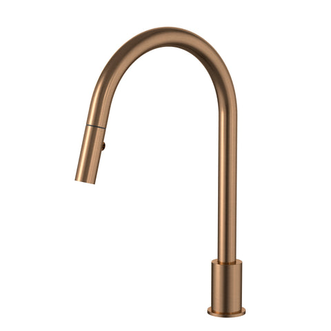 Meir Kitchen hob spout with pull out nozzle