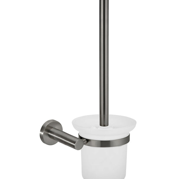 Round Toilet Brush & Holder