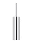 Round Toilet Brush & Holder - Polished Chrome