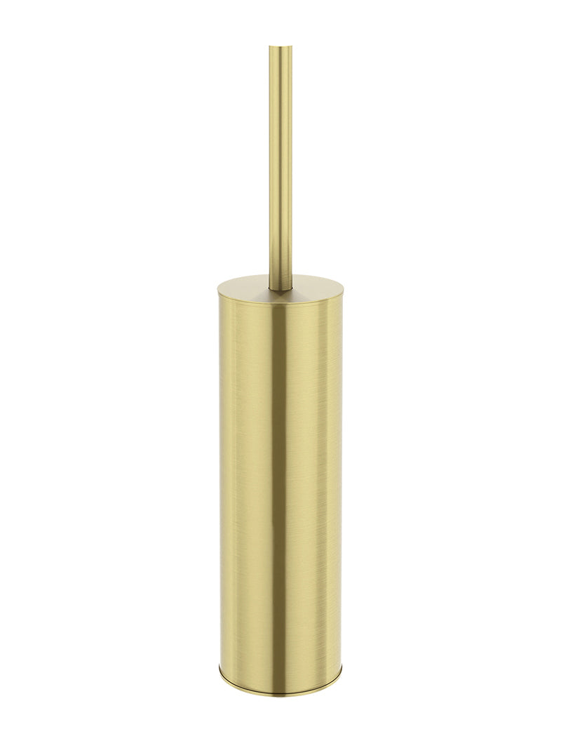 Round Toilet Brush & Holder - PVD Tiger Bronze