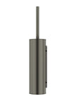 Round Toilet Brush & Holder - Shadow Gunmetal