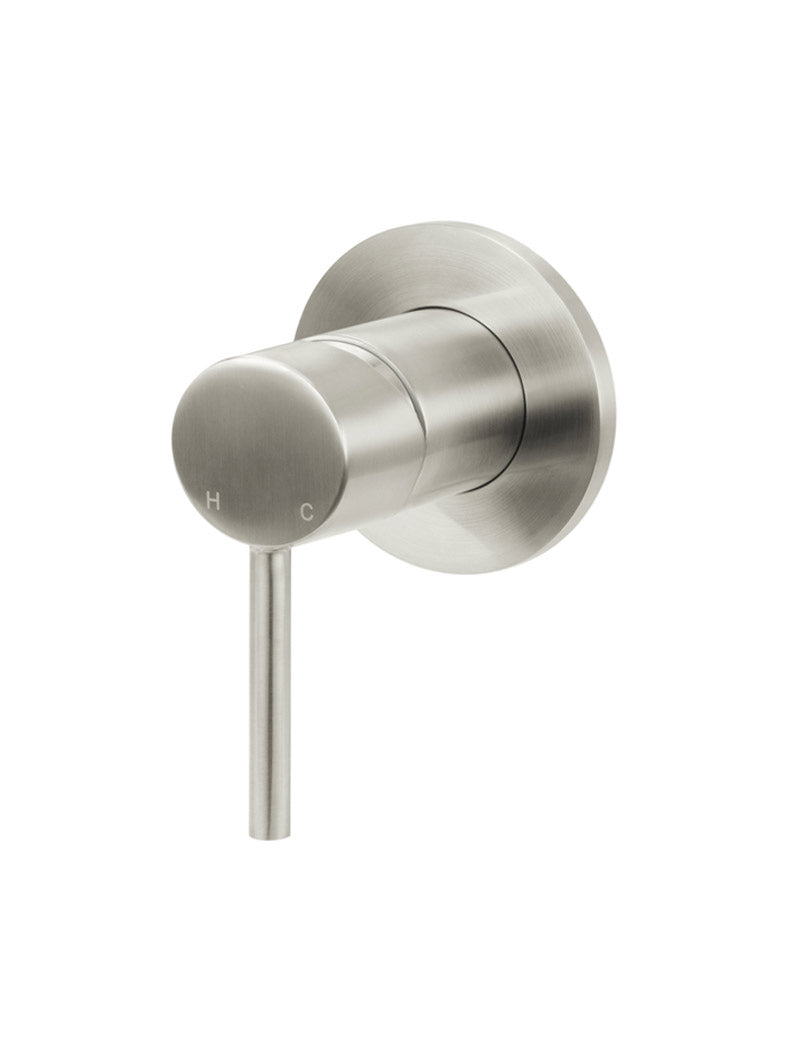 Round Wall Mixer Trim Kit (In-wall Body Not Included) - PVD Brushed Nickel
