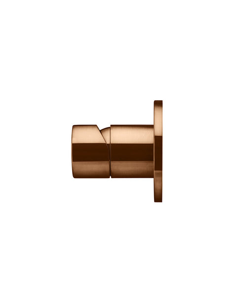 Round Wall Mixer Pinless Handle Trim Kit (In-wall Body Not Included) - Lustre Bronze