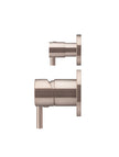 Round Diverter Mixer Trim Kit (In-wall Body Not Included) - Champagne