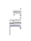 Round Diverter Mixer Paddle Trim Kit (In-wall Body Not Included) - Polished Chrome