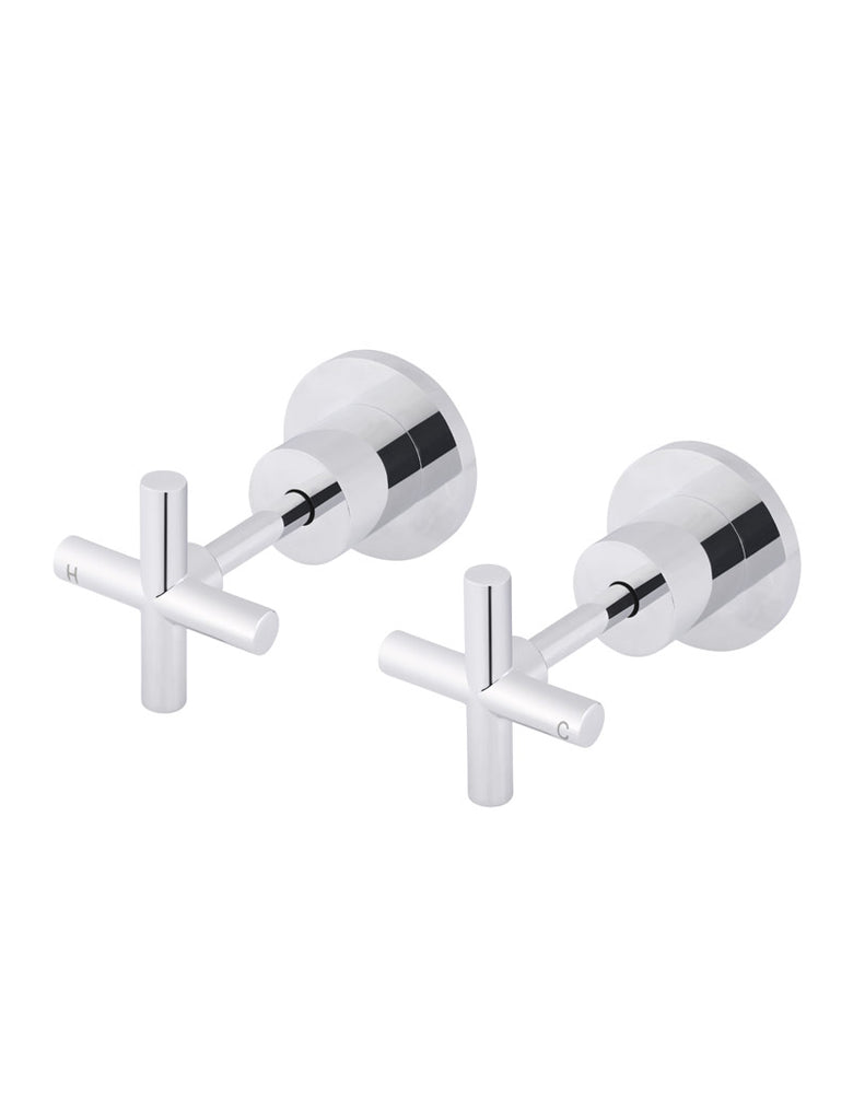 Round Cross Handle Jumper Valve Wall Top Assemblies