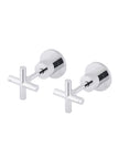Round Cross Handle Jumper Valve Wall Top Assemblies