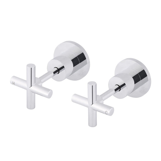 Round Cross Handle Jumper Valve Wall Top Assemblies