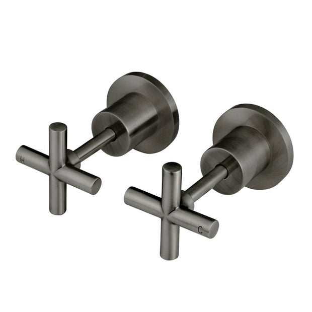 Round Cross Handle Jumper Valve Wall Top Assemblies