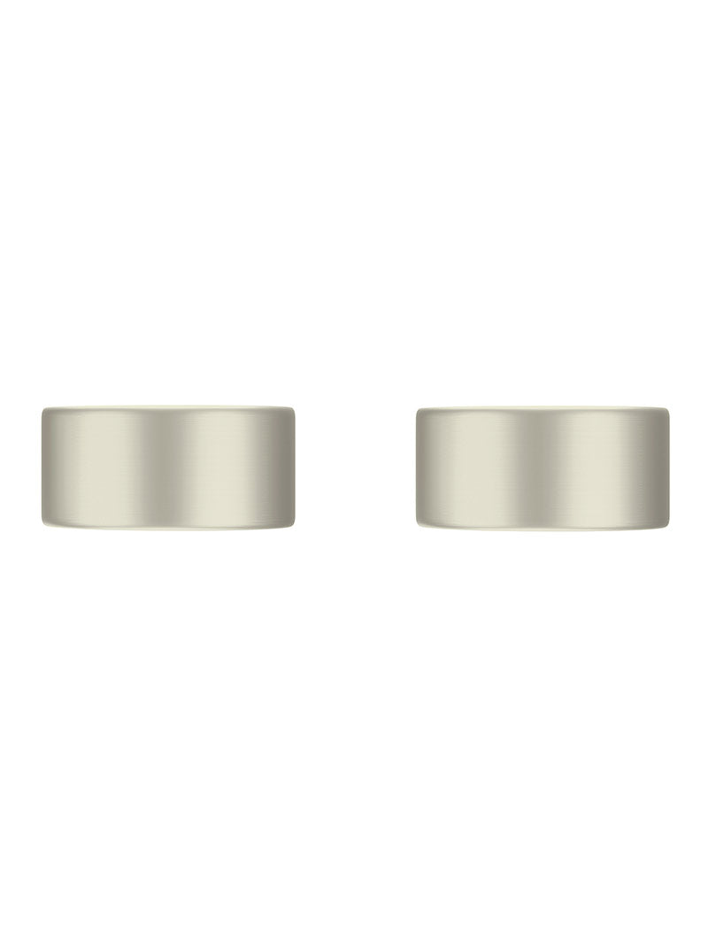 Circular Wall Taps - PVD Brushed Nickel
