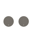 Circular Wall Taps - Shadow Gunmetal