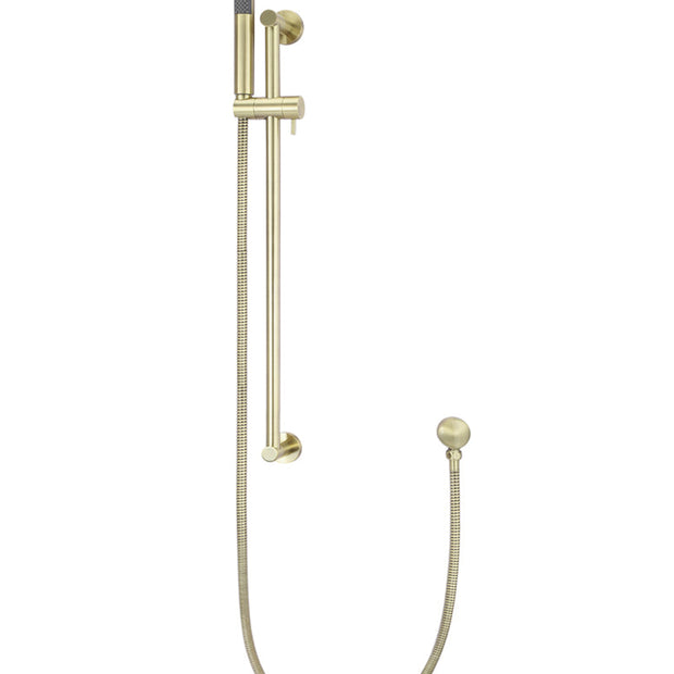 Round Hand Shower on Rail Column