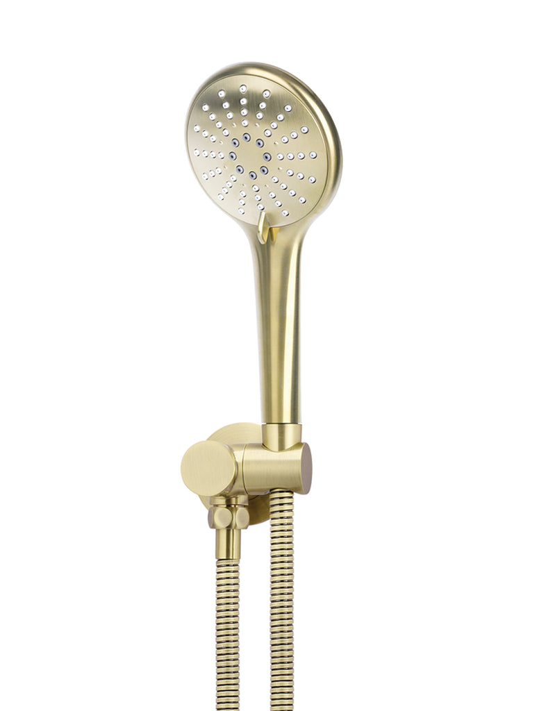 Round Hand Shower on Swivel Bracket - PVD