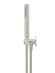 Round Shower on Swivel Bracket - PVD Brushed Nickel