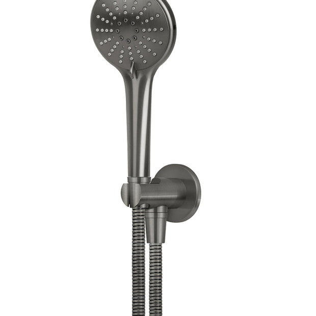 Round Three Function Hand Shower on Fixed Bracket