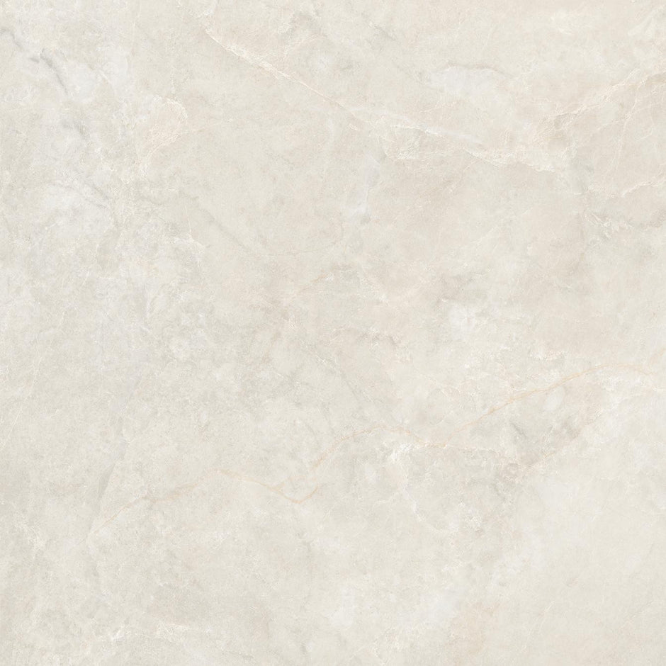 Noble Stone White Matt Stone Look Porcelain Tiles 600x600mm tile
