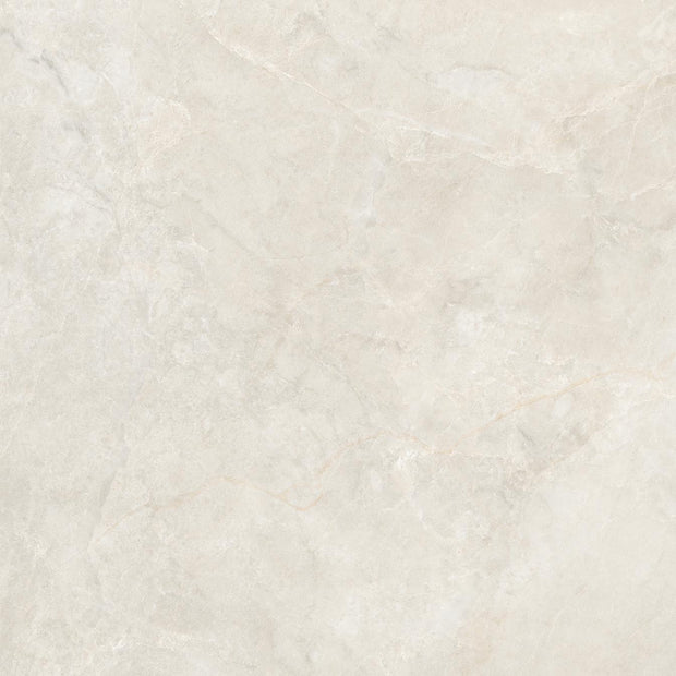 Noble Stone White Matt Stone Look Porcelain Tiles 600x600mm tile