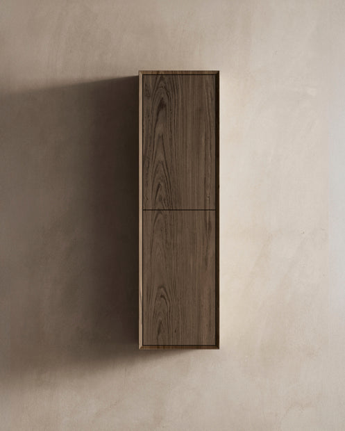 Havana Sable Walnut Wall Hung Tallboy