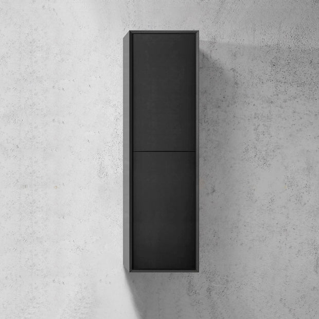 Marlo Matte Black Wall Hung Tallboy