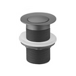 Pop Up Waste 32mm Non-Overflow - gun-metal