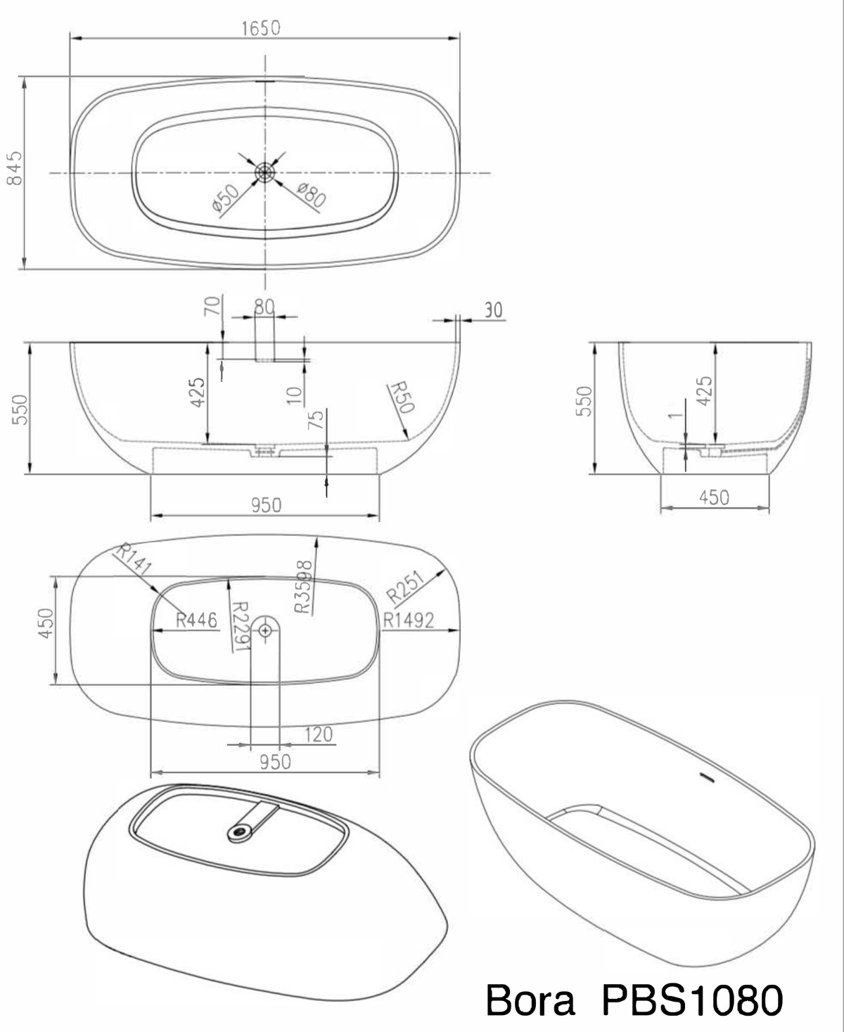 Pietra Bianca specification sheet