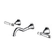Ikon Clasico Bath Tap Set in Chrome