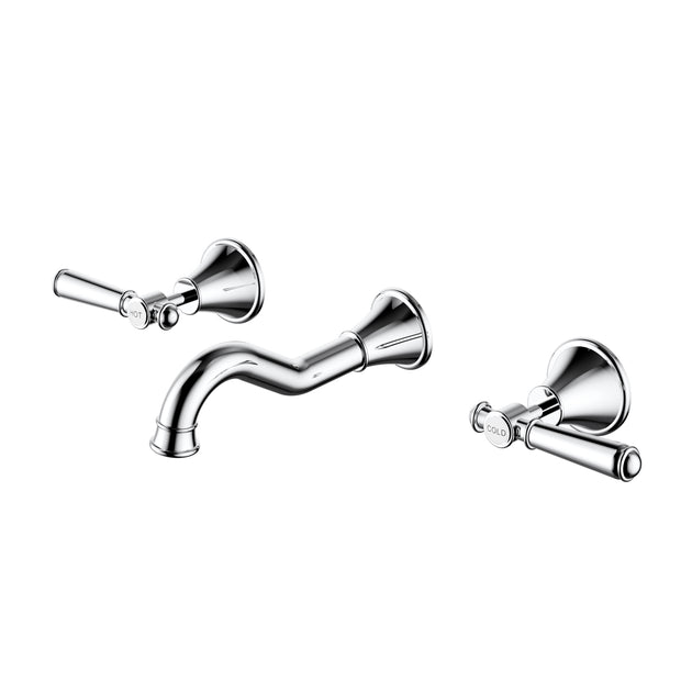 Ikon Clasico Bath Tap Set in Chrome