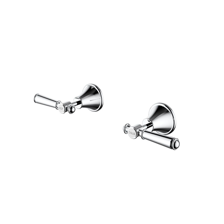 Ikon Clasico Wall Top Assemblies in Chrome