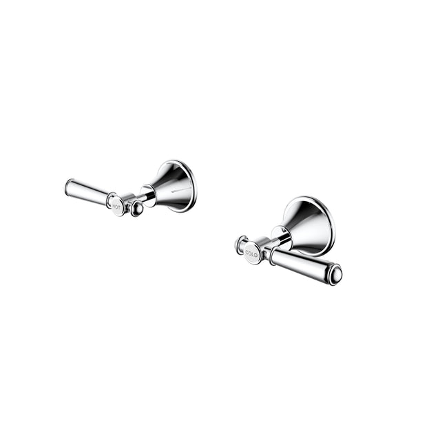 Ikon Clasico Wall Top Assemblies in Chrome