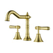 Ikon Clasico Basin Tap Set in Brushed Gold